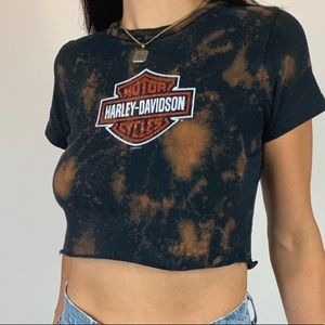 Harley Davidson crop top